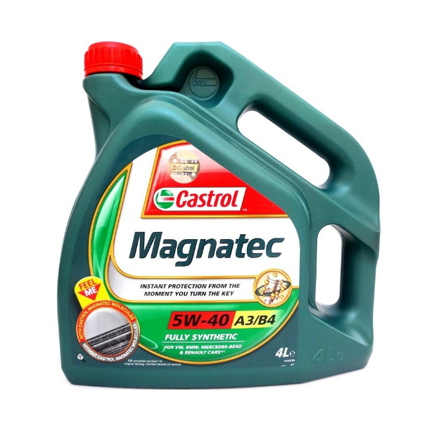 Моторное масло Castrol Magnatec 5w40 A3/B4 синтетическое (4л)